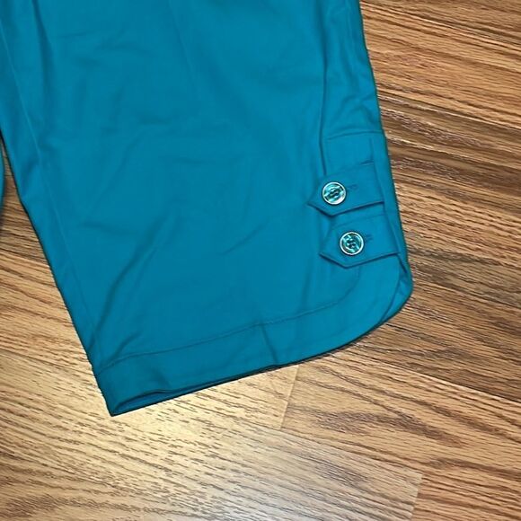 Rafaela Long Turquoise Shorts  - Picture 3 of 6